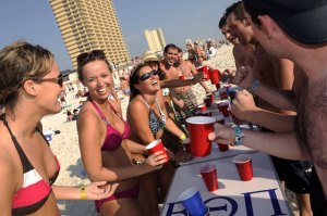 Women love 'Battle of the Sex' games...Great example of 'Competitive Yet Playful' concept in action. 